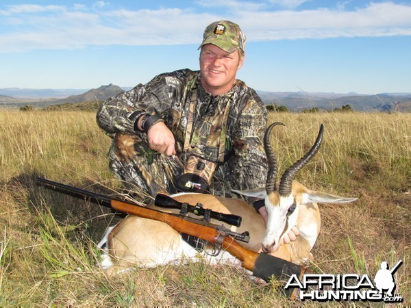 Hunting Springbok in SA