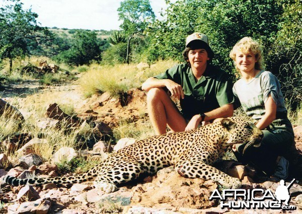 Hunting Leopard with Wintershoek Johnny Vivier Safaris in SA