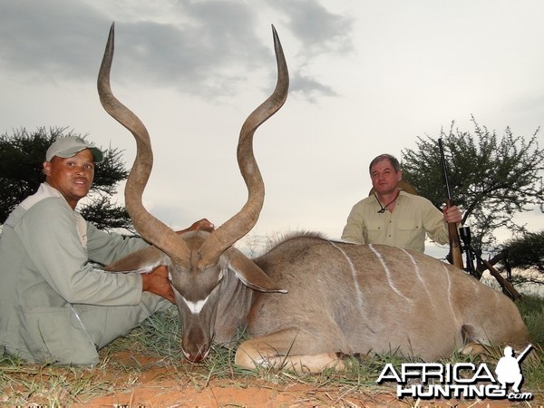 Hunting Kudu with Wintershoek Johnny Vivier Safaris in SA