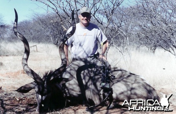 Bow Hunting Greater Kudu in Namibia