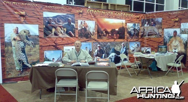 Sitatunga Safari Booth at SCI Show