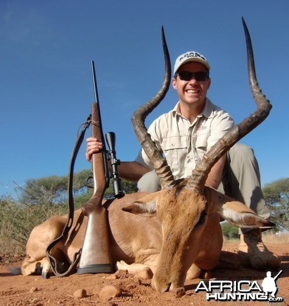 Impala ram I shot in Limpopo Province of SA