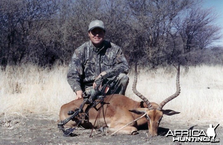 Bow Hunting Impala in Namibia
