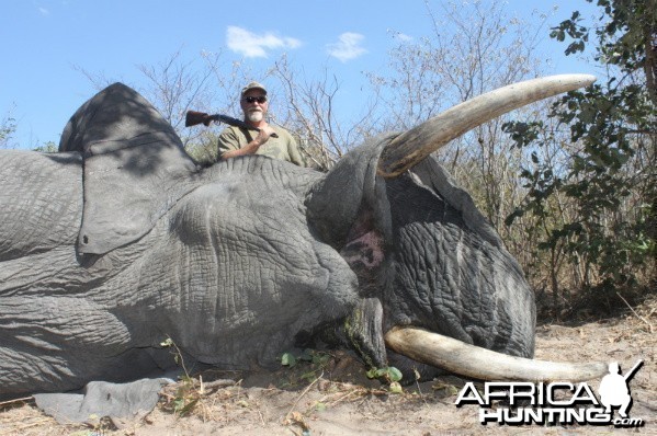 Elephant Hunt in the Caprivi, Namibia