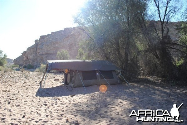 Fly camp in Southern Namibia