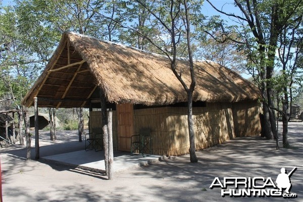 Client bungalow at Sobbe camp in Caprivi Namibia