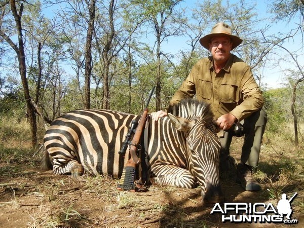 Zebra hunted in Limpopo SA