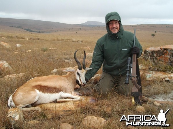 Springbok hunted in Limpopo SA