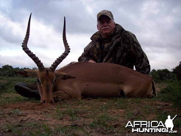 Impala hunted with KMG Hunting Safaris in the Eastern Cape