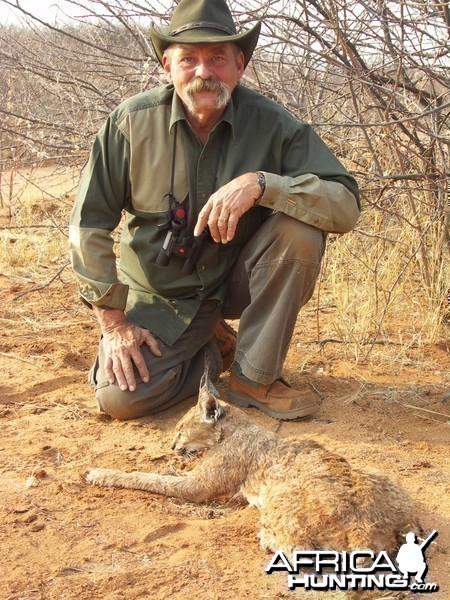 Caracal Hunting in Namibia