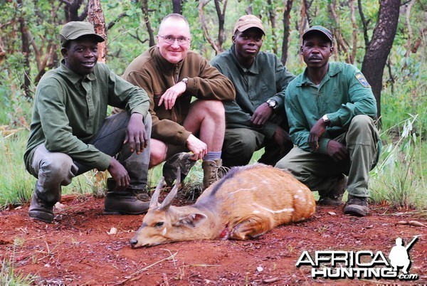 Old Bushbuck hunted in CAR with Central African Wildlife Adventures