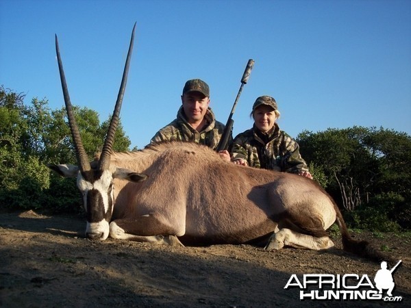 Hunting Gemsbok with KMG Hunting Safaris