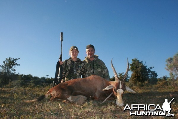 Hunting Blesbok with KMG Hunting Safaris