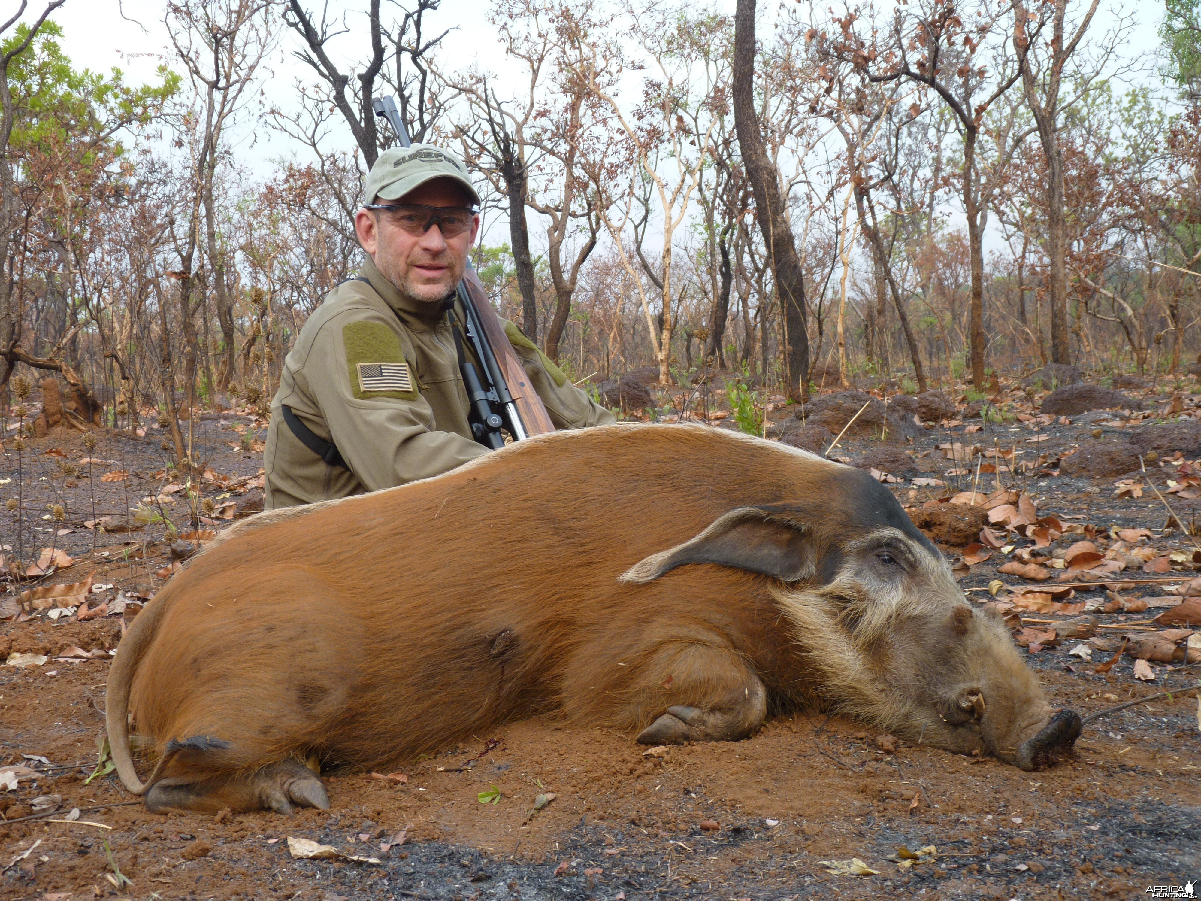 Bushbuck hunted in CAR with CAWA