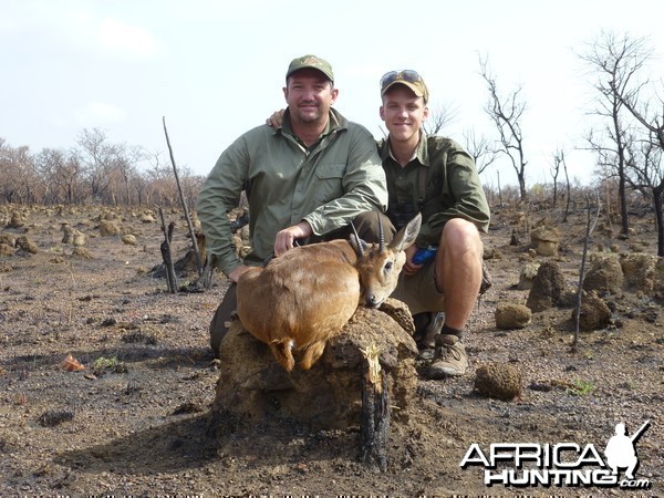 Oribi hunted in CAR with Central African Wildlife Adventures