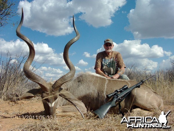 Kudu hunted with Cruiser Safaris