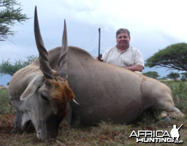 Hunting Eland with Wintershoek Johnny Vivier Safaris in SA