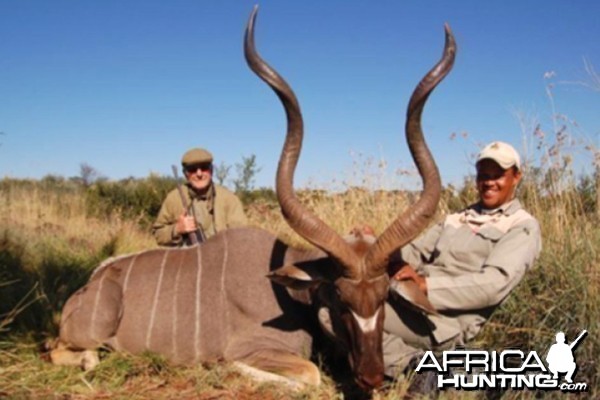 Hunting Kudu with Wintershoek Johnny Vivier Safaris in SA