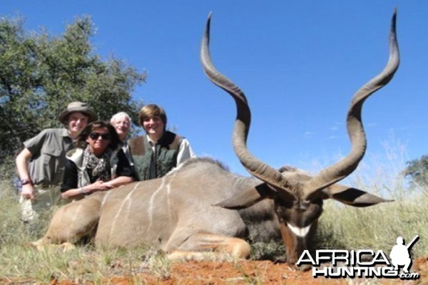 Hunting Kudu with Wintershoek Johnny Vivier Safaris in SA