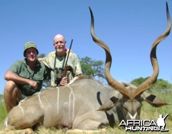 Hunting Kudu with Wintershoek Johnny Vivier Safaris in SA