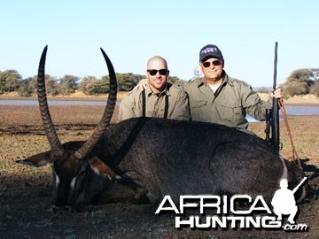 Hunting Waterbuck