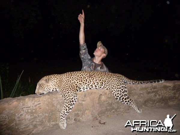 Dakota's Bow Shot Leopard