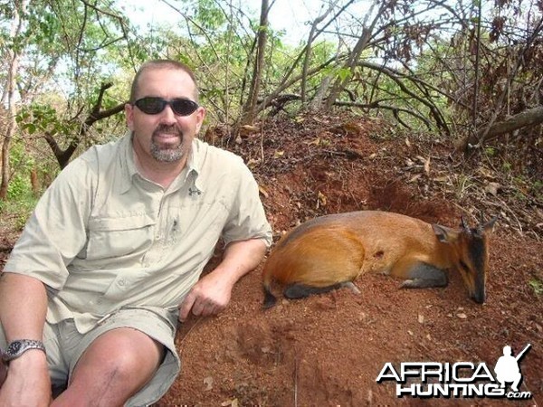 Red Flanked Duiker hunted with CAWA in CAR