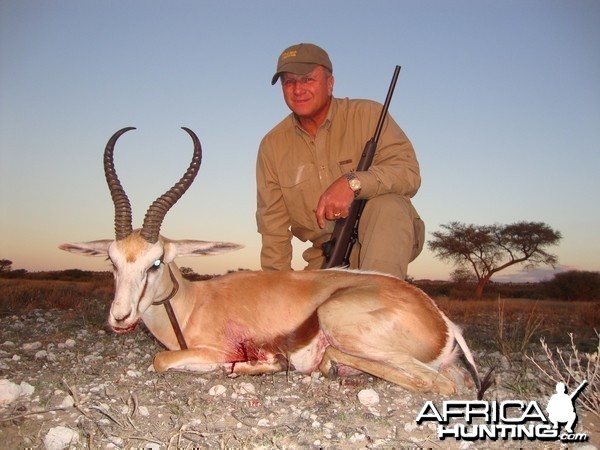 Springbuck with Kowas Hunting Safaris