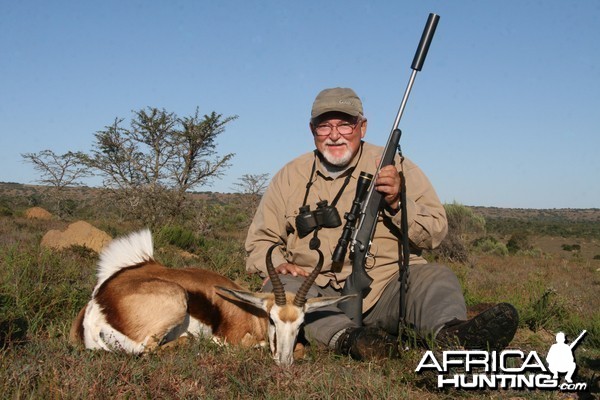 My Father with his Springbok