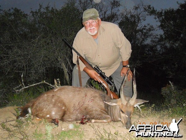 Bushbuck hunt in South Africa