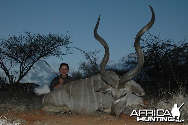 Kudu Hunt with HartzView Hunting Safaris in South Africa