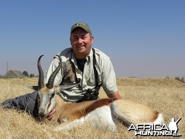 Springbok Hunt at Mabula Pro Safaris
