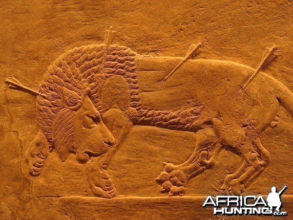 Assyrian Royal Lion Hunt