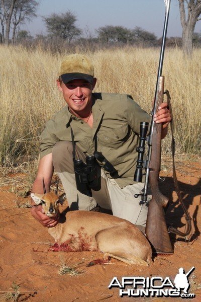 Steenbok hunted in Namibia