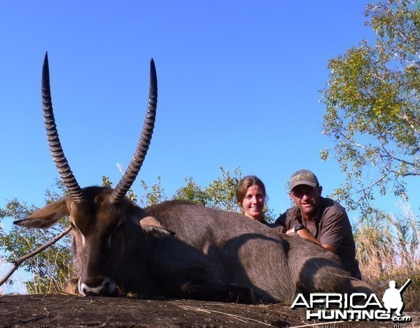 Hunting Waterbuck in Tanzania