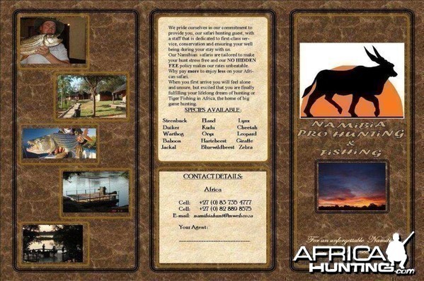 NAMIBIA PRO HUNTING &amp; FISHING 2