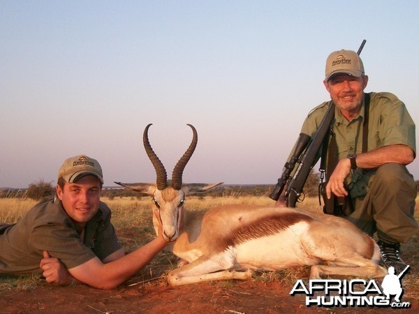 Springbok Hunt at HartzView Hunting Safaris