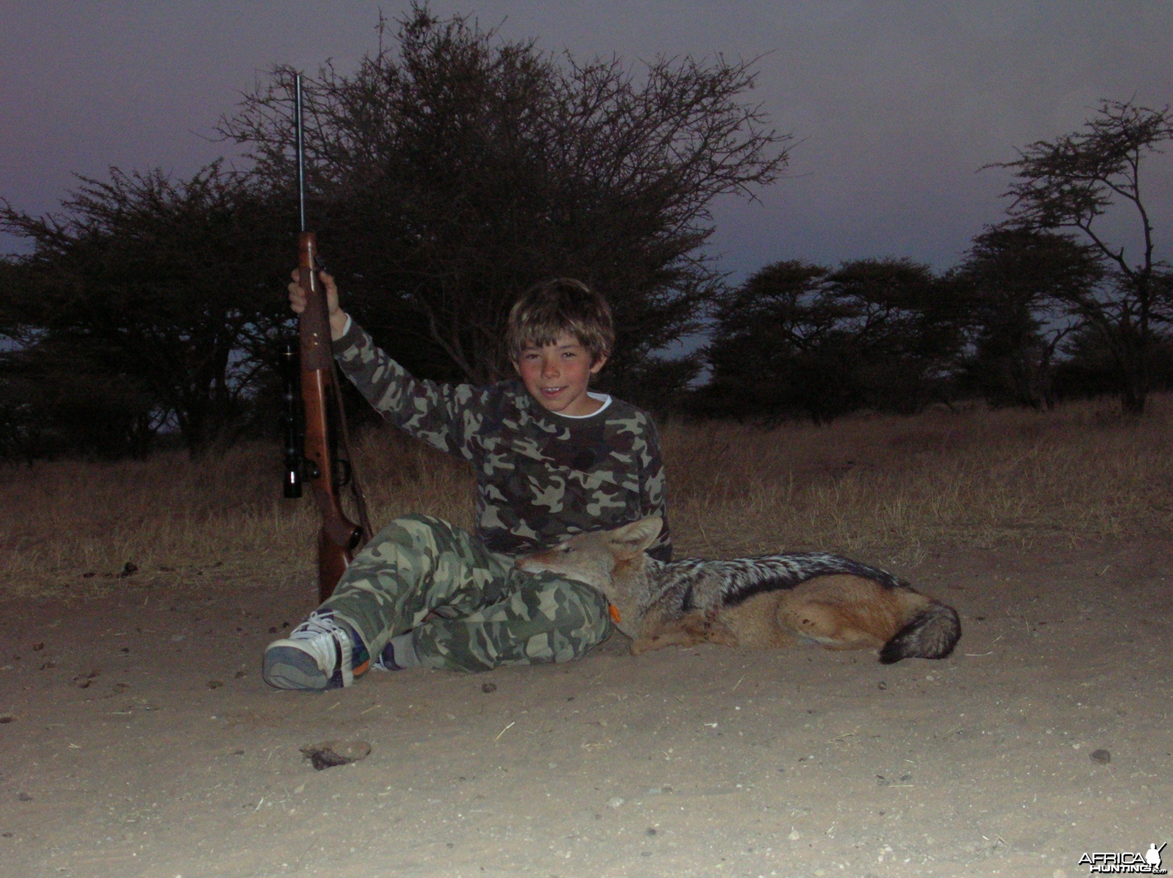 Jackal Hunting in Namibia