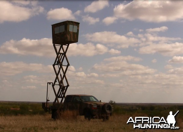 Mobile Hunting Blind Truck