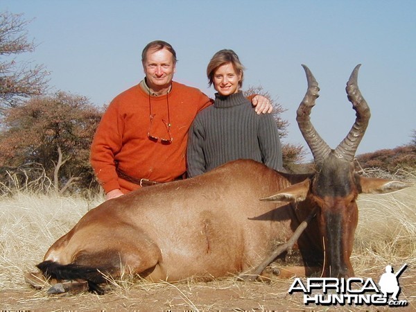 Red Hartebeest Hunting in Namibia