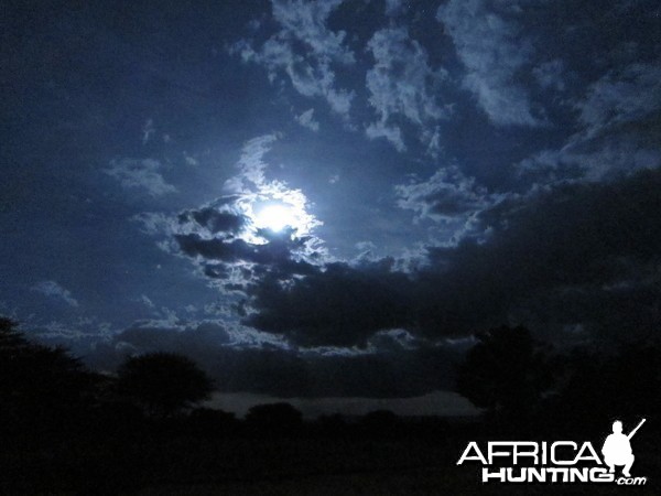 Namibia at night