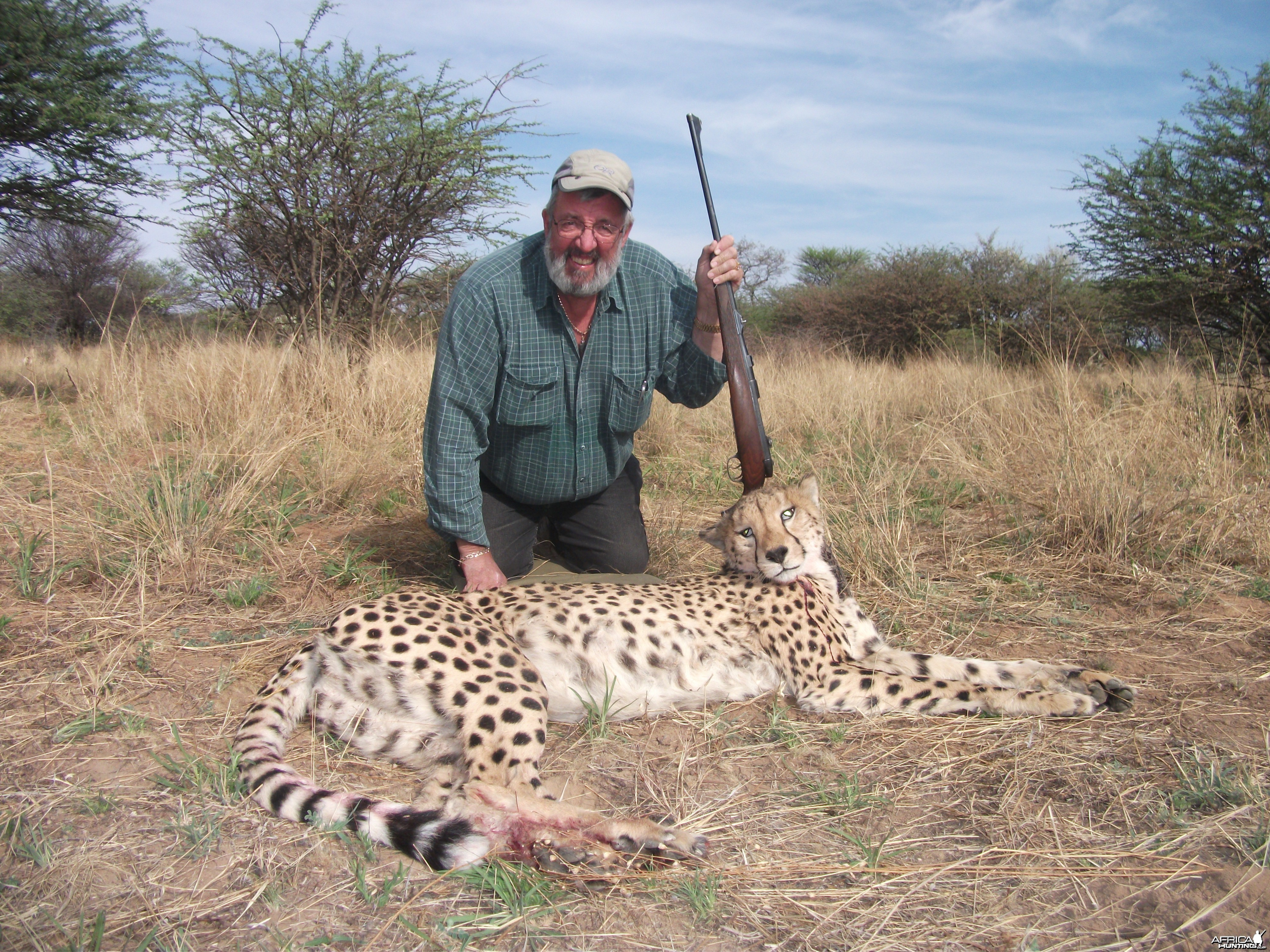 Hunting Cheetah in Namibia with Ozondjahe Hunting Safaris