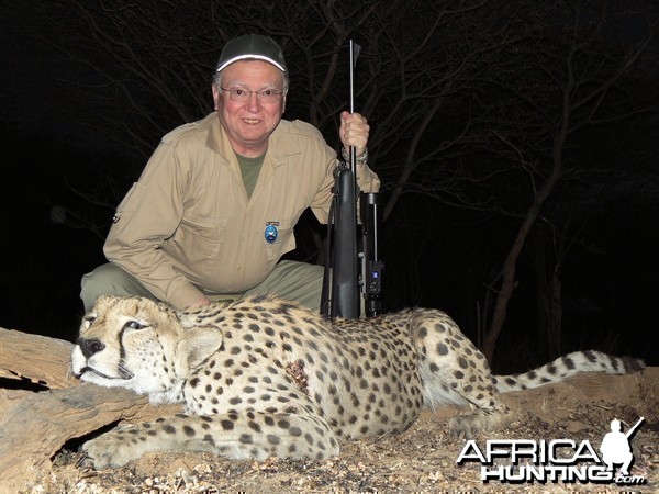 Hunting Cheetah in Namibia with Ozondjahe Hunting Safaris