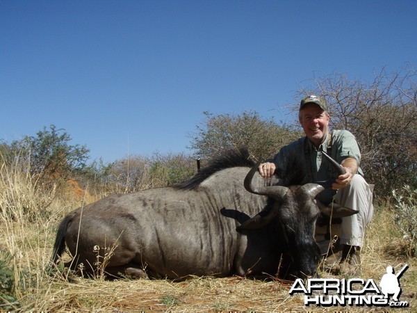 Hunting Black Wildebeest in Namibia