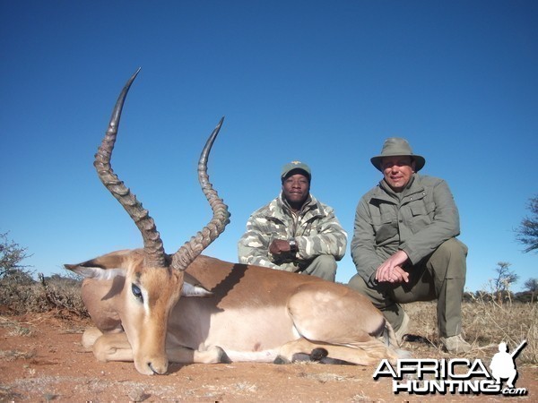 Hunting Impala in Namibia