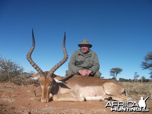 Hunting Impala in Namibia