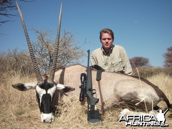 Hunting Gemsbok in Namibia