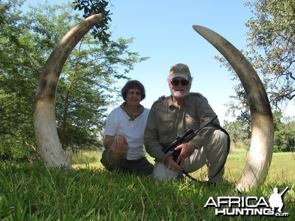 tusks while still in zimbabwe