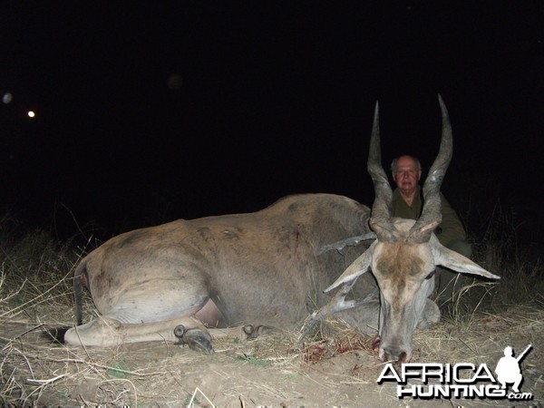 Hunting Cape Eland in Namibia