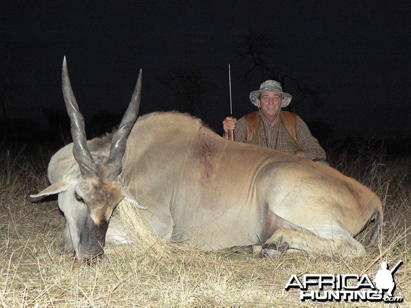 Hunting Cape Eland in Namibia